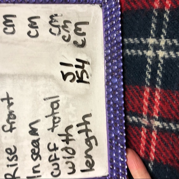 Calliope Plaid Houndstooth Plaid Print Fringe Two Toned Scarf Reversible C - Picture 8 of 8